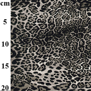 Lynx Grey Spots Printed 100% Cotton Poplin Fabric