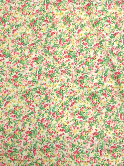 Ditsy Floral Multicolor Dressmaking Viscose - Yellow
