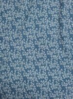 Summer Dress Making Ditsy Floral Alpine Fabric - Blue
