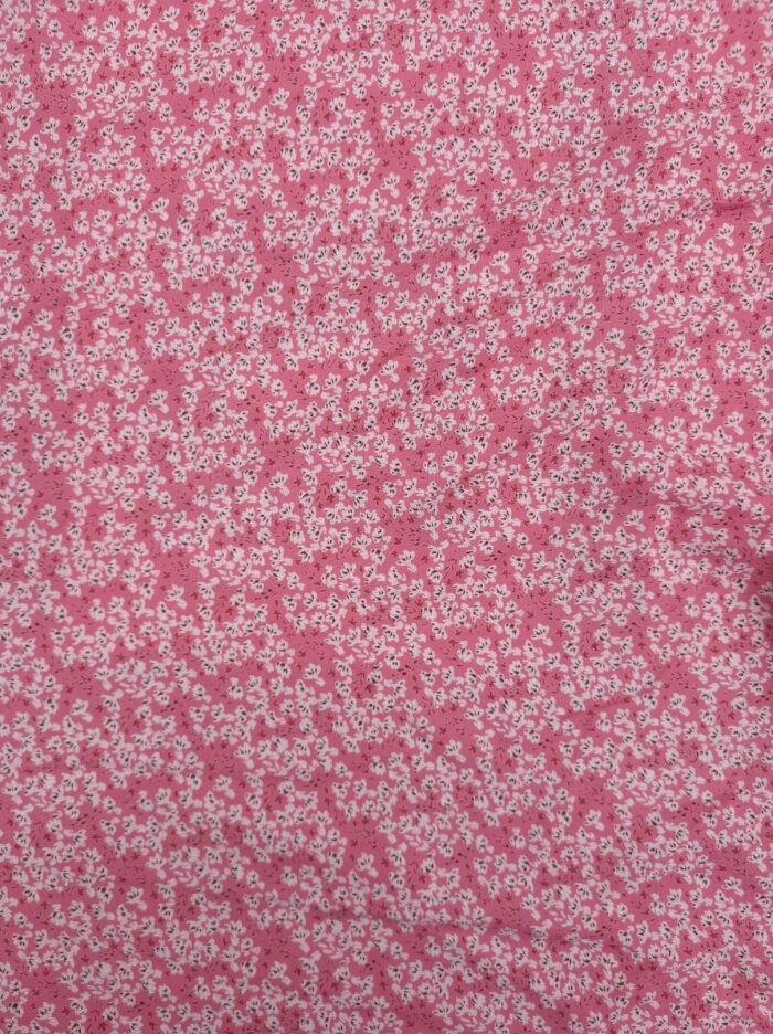 Summer Dressmaking Mini Ditsy Floral Alpine - Pink