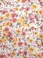 Vintage Floral Viscose Fabric