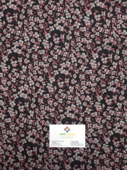 Ditsy Floral Printed Viscose fabric
