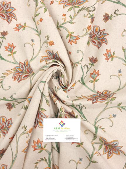 Kentwell Ginger Upholstery Fabric by Prestigious Textiles