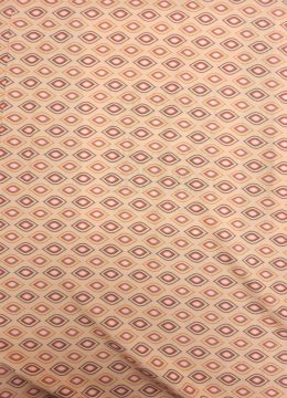 Rayon and Viscose Georgette Fabric - Rust Brown